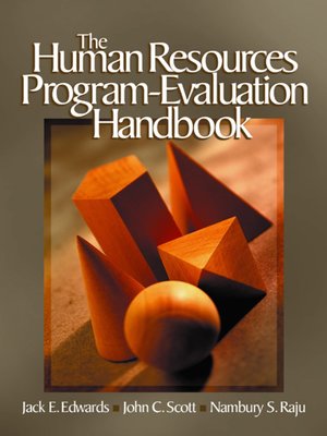 cover image of The Human Resources Program-Evaluation Handbook